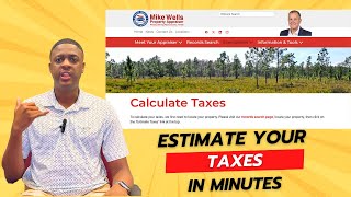 Pasco Tax Estimator Tutorial (Step-by-Step)