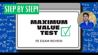 FE Exam Calculus - Maximum Value Test