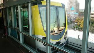 Osaka Metro 南港ポートタウン線 発車 ポートタウン東駅