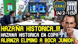 HAZAÑA HISTÓRICA..!!! ALIANZA LIMA ELIMINÓ A BOCA JUNIORS DE LA COPA LIBERTADORES