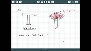 Live Load Example 1 Live Load Reduction Ref Asce 7 16 Doovi