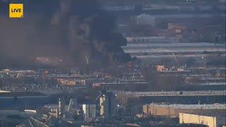 LIVE: Fire in Elk Grove Village