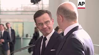 Swedish PM Kristersson on NATO membership
