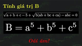 TTV: Tính giá trị biểu thức? - Ẩn ẩn ẩn, lúc nào cũng oái ăm!