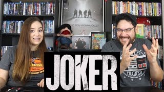 Joker -  Final Trailer Reaction / Review