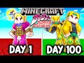 I Survived 100 DAYS as DIO in JOJO'S Minecraft!