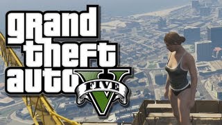GTA 5 Online Funny Moments - Monkey Sabotage, Crane Fail, Stranded with Wildcat (Funtage)