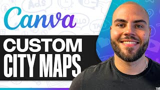 How To Create Custom City Maps in Canva For Free