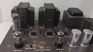 Vintage Eico HF-87 High Fidelity Power Amplifier Amp Test And Condition