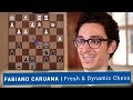 Fabiano Caruana | Fresh and Dynamic Chess against Maxime Vachier-Lagrave | GRENKE Chess Classic 2018