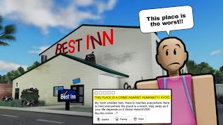 The Worst Rated Hotel in Roblox 😭