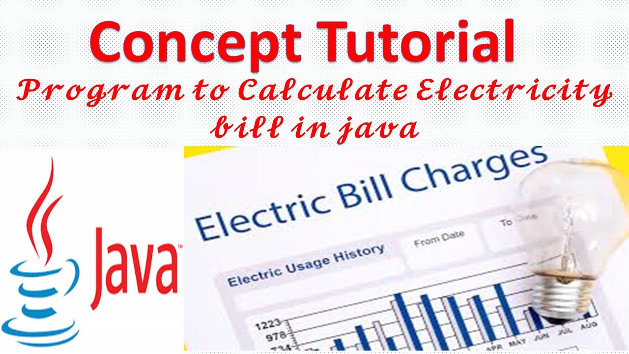 Electricity Bill Program In Java Program To Calculate Electricity