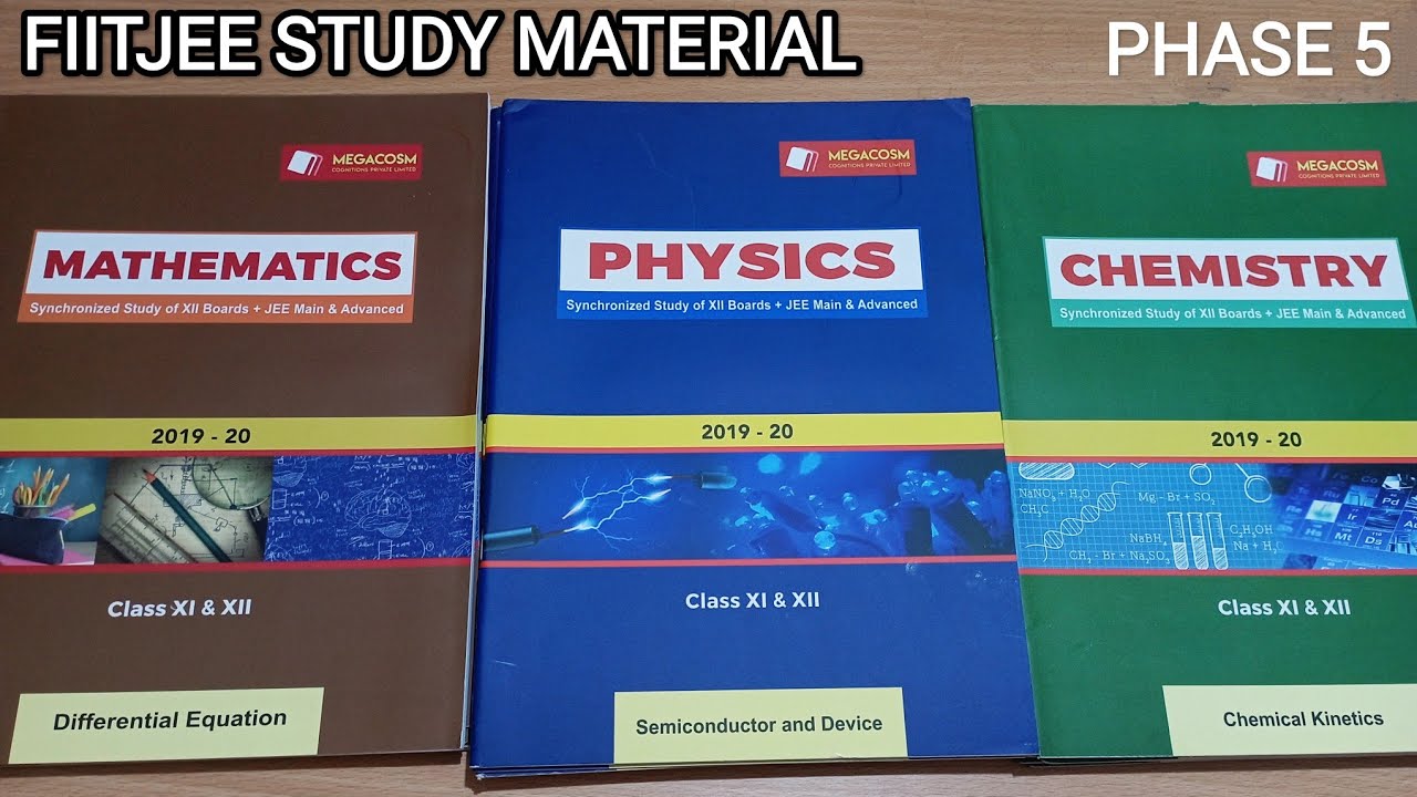 FIITJEE Class 12 Study Material | FIITJEE Phase 5 Books | FIITJEE ...