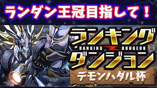 (パズドラ)　ランキングダンジョン～デモンハダル杯～