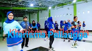 Kelas Zumba Kharisma Pallangga, Instruktur Bunda Rahma Tanning Gowa (Makassar).