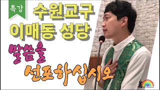 수원교구 이매동 성당 분당지구 특강 | 복음을 선포하십시오