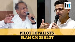 Watch: Sachin Pilot loyalists hit back at Ashok Gehlot over 'horse-trading' charge