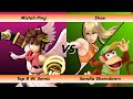 Sandia Showdown Top 8 WS - Mistah Ping (Pit) vs Shoe (Diddy Kong, Zero Suit Samus)