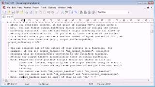 PHP Tutorial - 7 - The php.ini File - YouTube.FLV