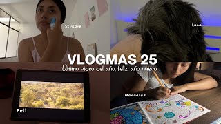 VLOGMAS 25 🎄 Último video del año, feliz año nuevo ❤️