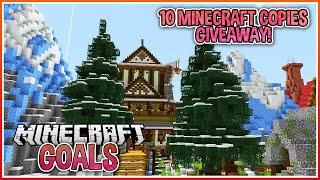 Winter Looking Amazing + Minecraft Giveaway!! | Minecraft Goals Ep.15