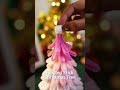 扭扭棒圣诞树twisting stick christmas tree christmas diy familytime happymoments