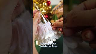 扭扭棒圣诞树Twisting Stick Christmas Tree#Christmas#diy#familytime#happymoments