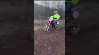 GOON RIDES 1986 HONDA CR250R! | JBEEZ WIDE OPEN