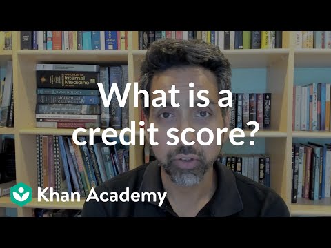 What is a credit score?