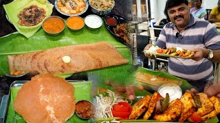 விதவிதமா VEGETARIAN!!! | வெண்ணெய் மிதக்கும் தோசை முதல் chole bhature வரை