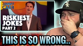 OH IM GETTING CANCELED | Jimmy Carr- Riskiest Jokes VOL.2 (Reaction)