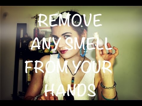 HOW TO REMOVE ANY SMELL FROM YOUR HANDS! HOW TO REMOVE ANY SMELL FROM YOUR HANDS!