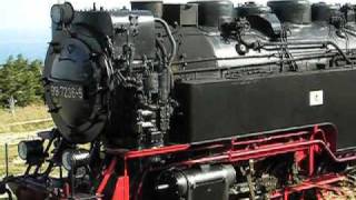 Steam Train to Brocken Harz Mountains Germany - Brockenbahn