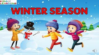 Winter season | Winter season for kids I Winter season for kindergarten |seasons for kids | winters