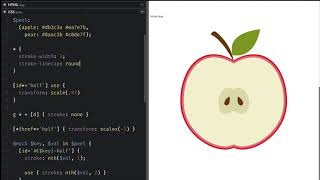 Pure CSS 🍐 or 🍎 toggle