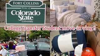 COLLEGE MOVE-IN 2023 | DORM TOUR | COLORADO STATE UNIVERSITY!