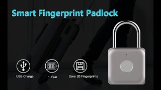 eLinkSmart Fingerprint Padlock Review