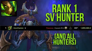 Mythic Queen Ansurek | RANK 1 HUNTER | 1.98M DPS | Survival Hunter PoV