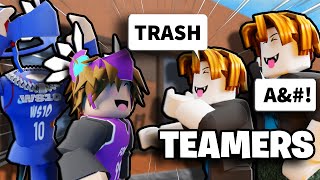 BEATING TOXIC BACON TEAMERS As YOUTUBERS In MM2... (Murder Mystery 2) *Funny Moments*