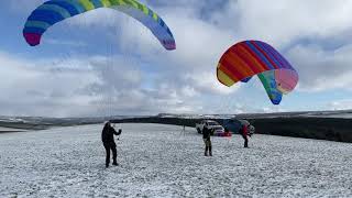 Super paragliding ground handling training RAW