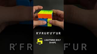 Rubik’s Cube OLL LIGHTNING SHAPE (46/57) with Fingertricks | Efficient algorithm