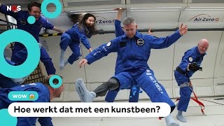 Eerste astronaut met lichamelijke beperking op ruimtemissie