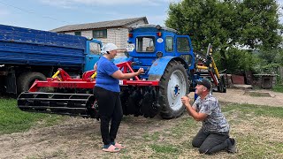 Все буде Україна! Трактор Т-40АМ з новенькими дисками Скіф-1.9, залишилось тільки корову продати...