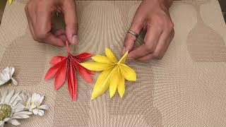 Paper Leaf 🍁 | Paper Craft For School | Easy Craft Ideas 😱🫣