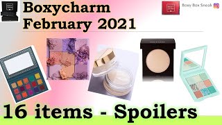 Boxycharm February 2021 Sneak Peeks Base & Premium | up to 16 items shown