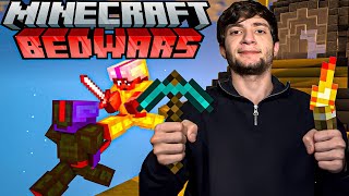 խաղում ենք Minecraft Bed Wars հայերեն 😍 մեր մանկության ամենա զվարճալի խաղերից😂 MINECRAFT #1 🎁