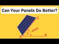 How to Calculate the Best Tilt Angle for Solar Panels