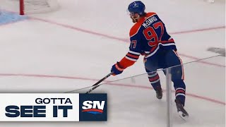 GOTTA SEE IT: Connor McDavid Breaks Wayne Gretzky's Playoff Record With 32nd Assist