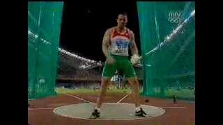 Olympic games 2004 Athen discus final Kővágó Zoltán 67.04 m