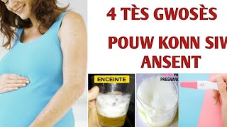 4 TÈS GWOSÈS POUW FÈ LAKAY OU POUW KA VERIFYE SIW ANSENT